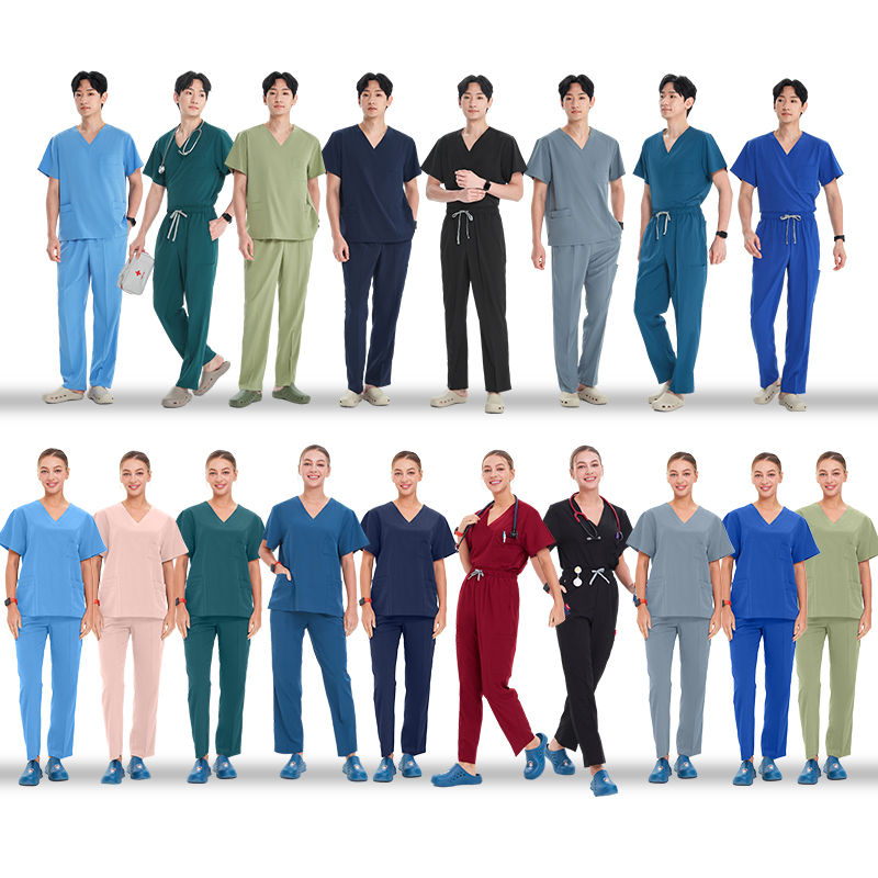 Medical Lab Uniform - Seragam Scrub UNISEX Cepat Kering Set