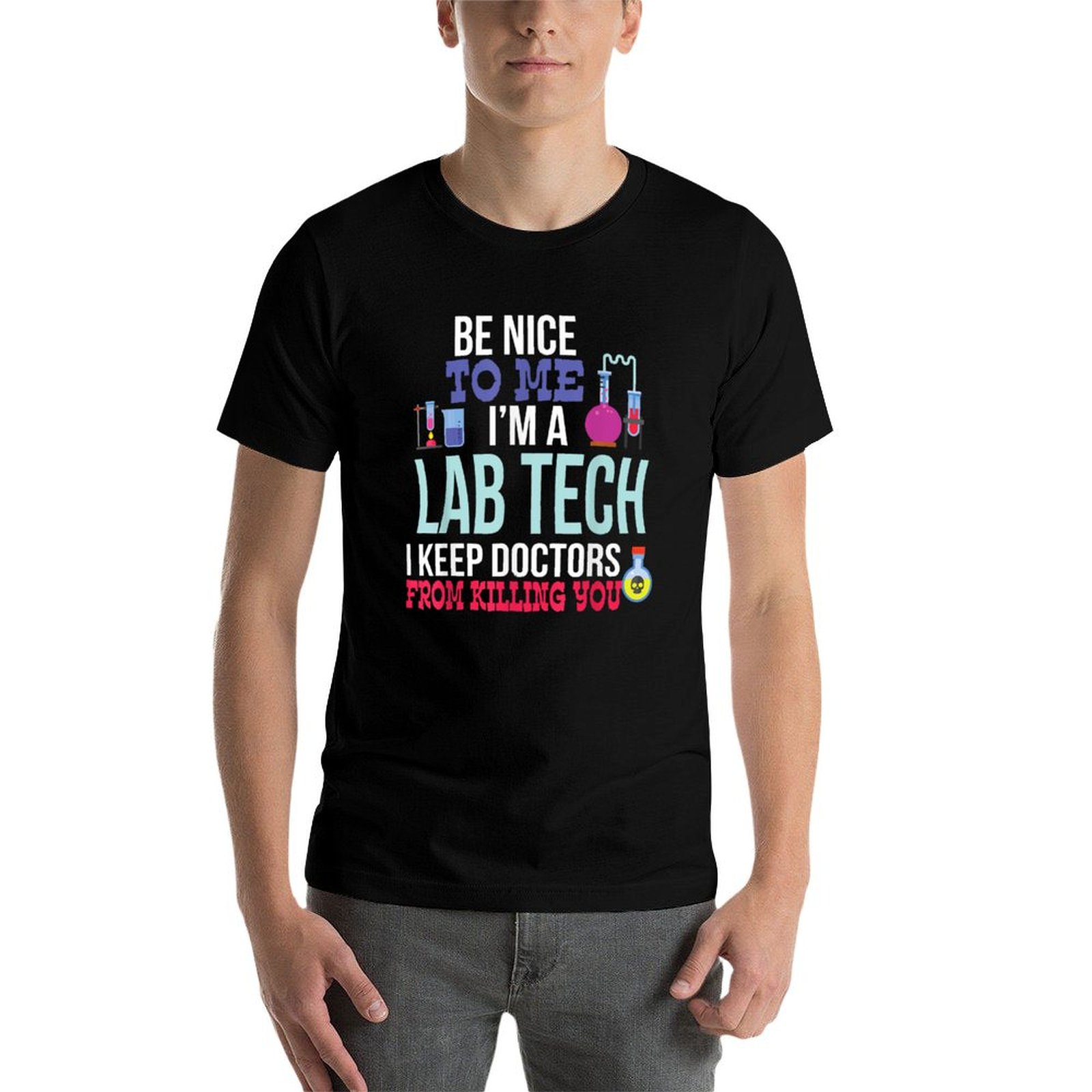 Kaos Teknisi Laboratorium Medi - Medical Lab Technician ulasan dan harga