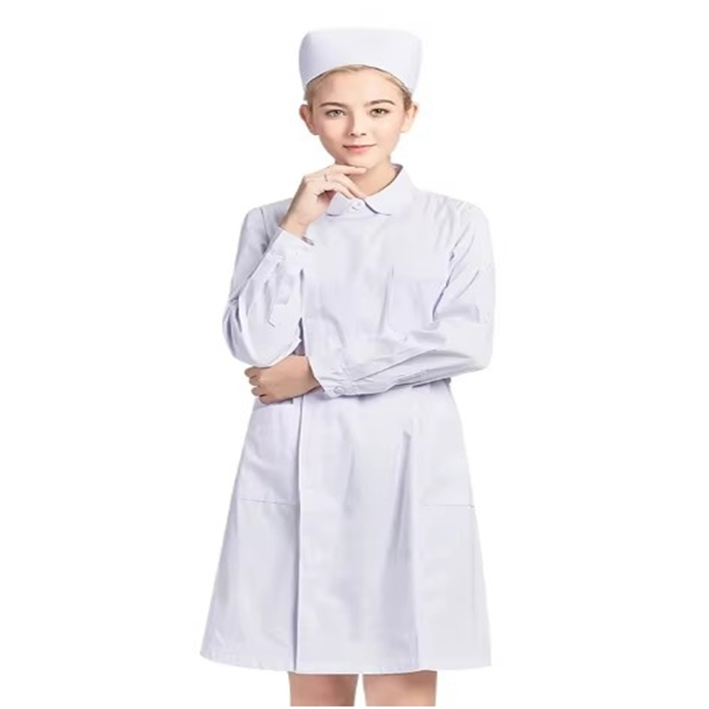 Mantel seragam putih bernapas  - Medical Lab Uniform ulasan dan harga