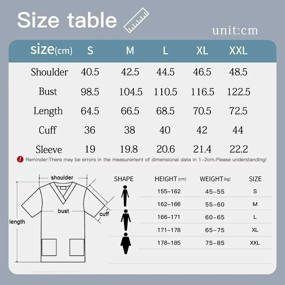 Atasan seragam Salon kecantika - Medical Lab Uniform ulasan dan harga