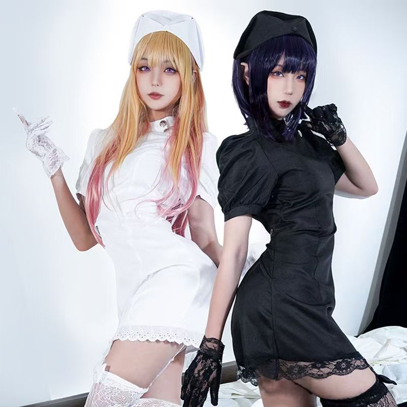 Kostum pesta Halloween RolePla - Medical Lab Uniform ulasan dan harga