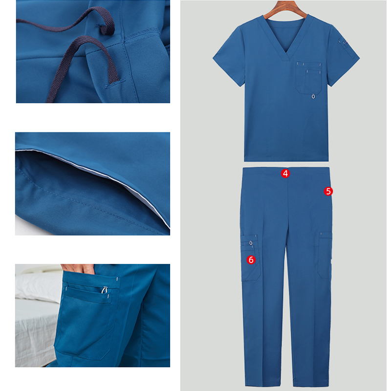 Set Scrub Seragam Perawat Paka - Medical Lab Uniform ulasan dan harga