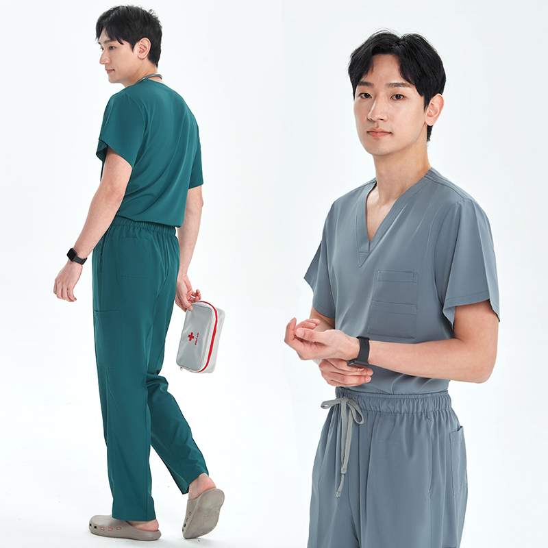 Seragam Scrub UNISEX Cepat Ker - Medical Lab Uniform ulasan dan harga