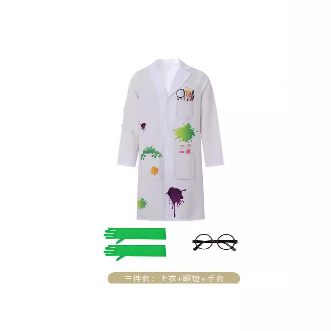 Kostum Halloween Hari Anak-ana - Medical Lab Day ulasan dan harga