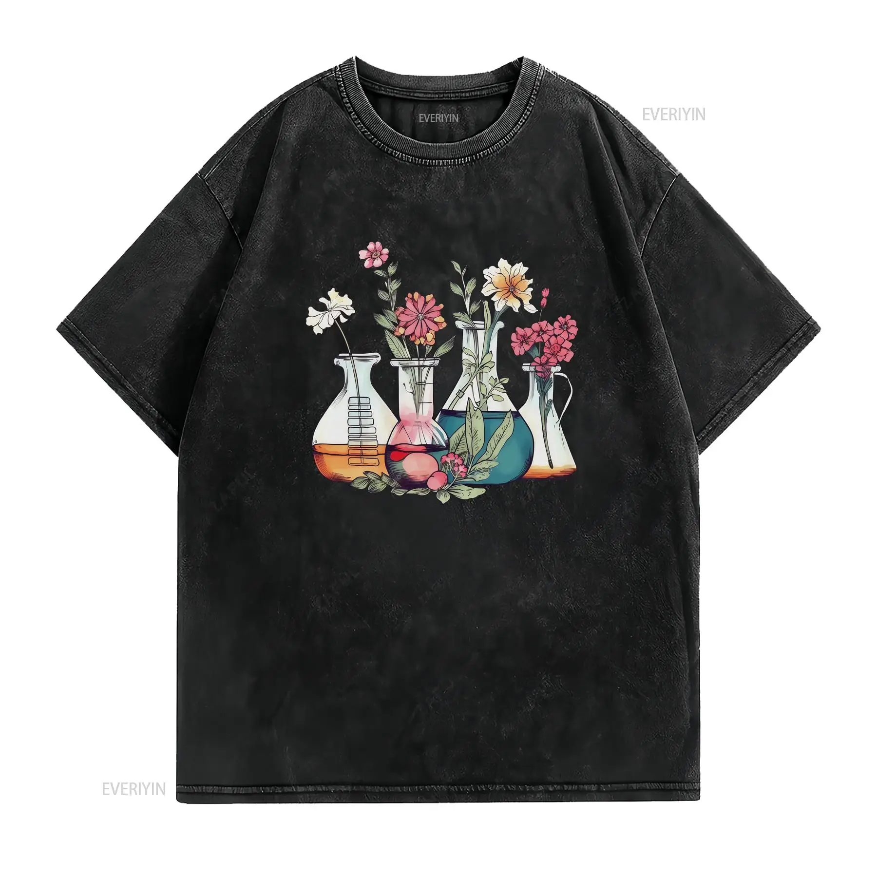 Kaos Laboratorium Motif Bunga  - Medical Lab Technician ulasan dan harga