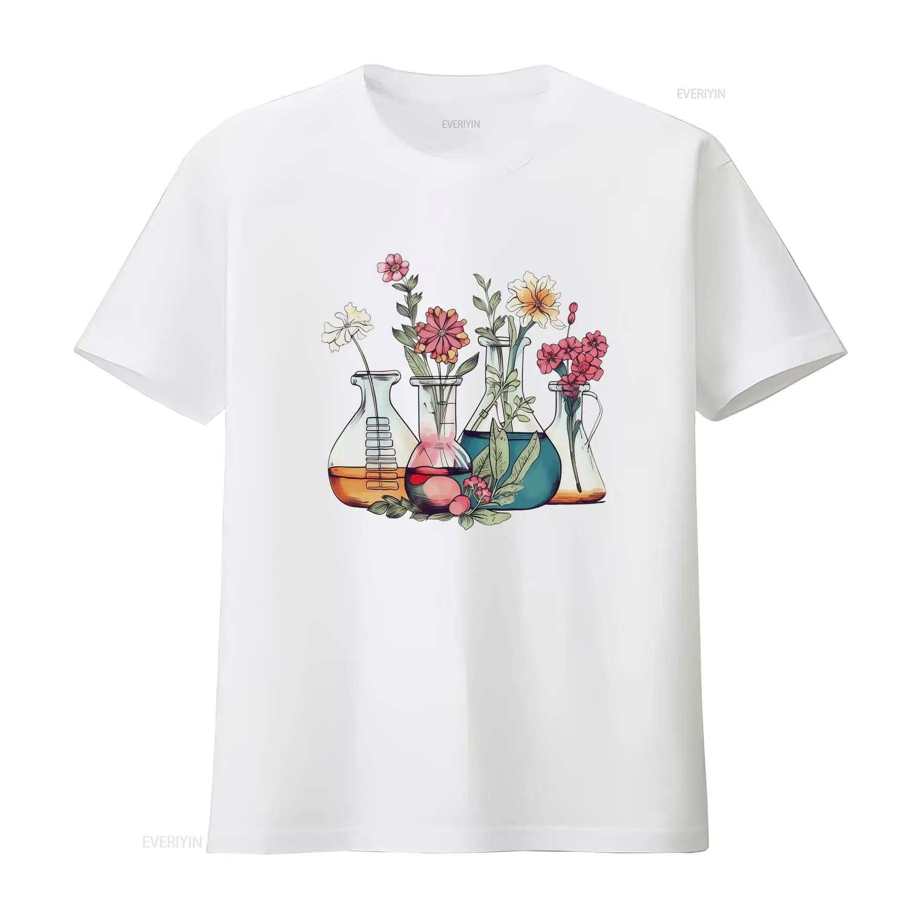 Kaos Laboratorium Motif Bunga  - Medical Lab Technician ulasan dan harga