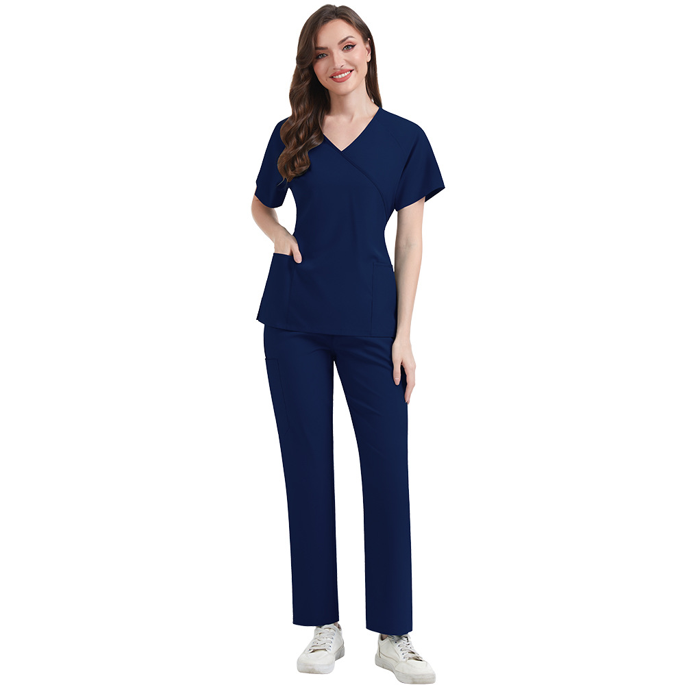 Setelan Scrub Wanita Slim Fit  - Medical Lab Uniform ulasan dan harga